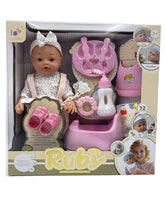 EPT1372798 Best Selling 12 Inch Lovely Bath Reborn Dolls With Eco-friendly Good Quality Accessories From Manufacturer